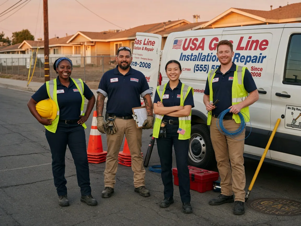 Gas Line Installation company in Taft, CA